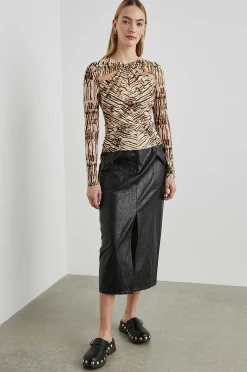 Vrouwen Rails Hana Top - Neutraal Ikat
