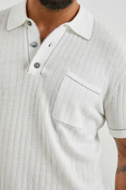 Heren Rails Hardy Poloshirt - Wit