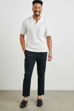 Heren Rails Hardy Poloshirt - Wit