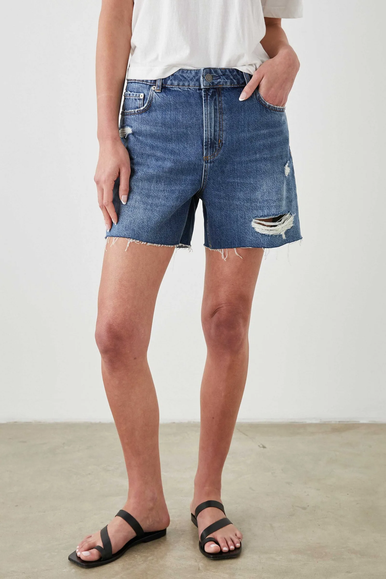 Vrouwen Rails Hermosa Kort - Riviverse Distress
