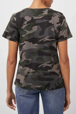 Vrouwen Rails Het Cara T-Shirt Met V-Hals - Bos Camo