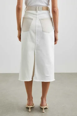 Vrouwen Rails Highland Rok - Ecru Patchwork