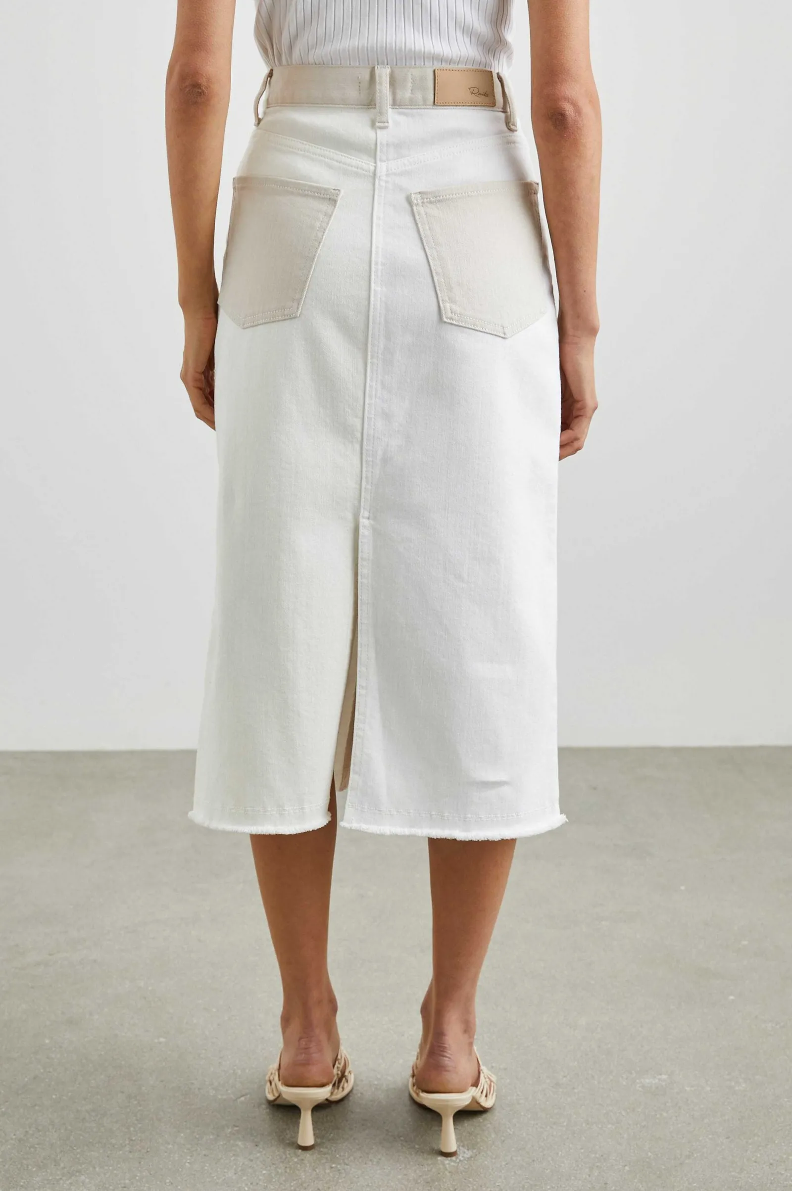 Vrouwen Rails Highland Rok - Ecru Patchwork