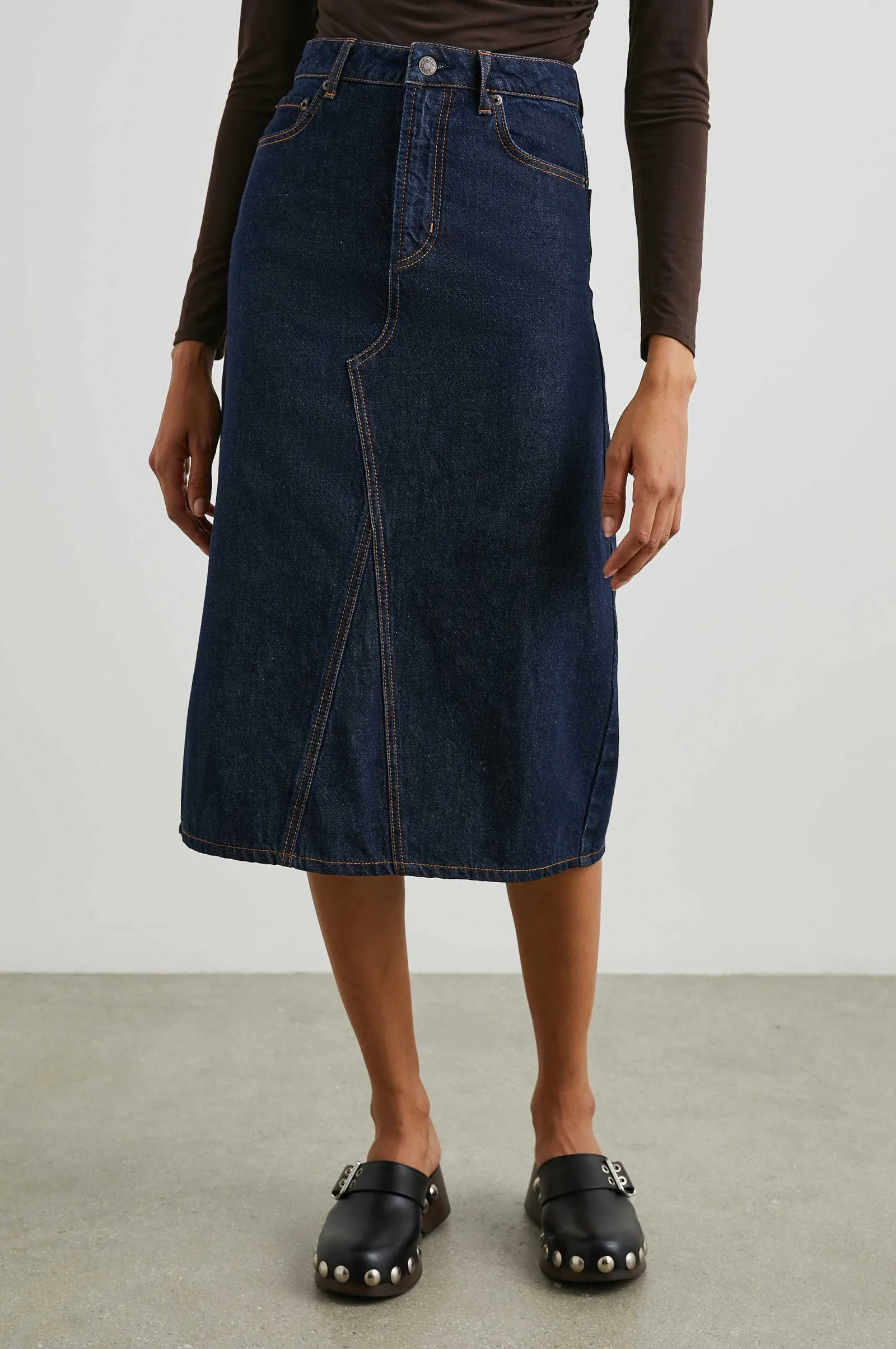 Vrouwen Rails Highland Rok - Middernachtblauw