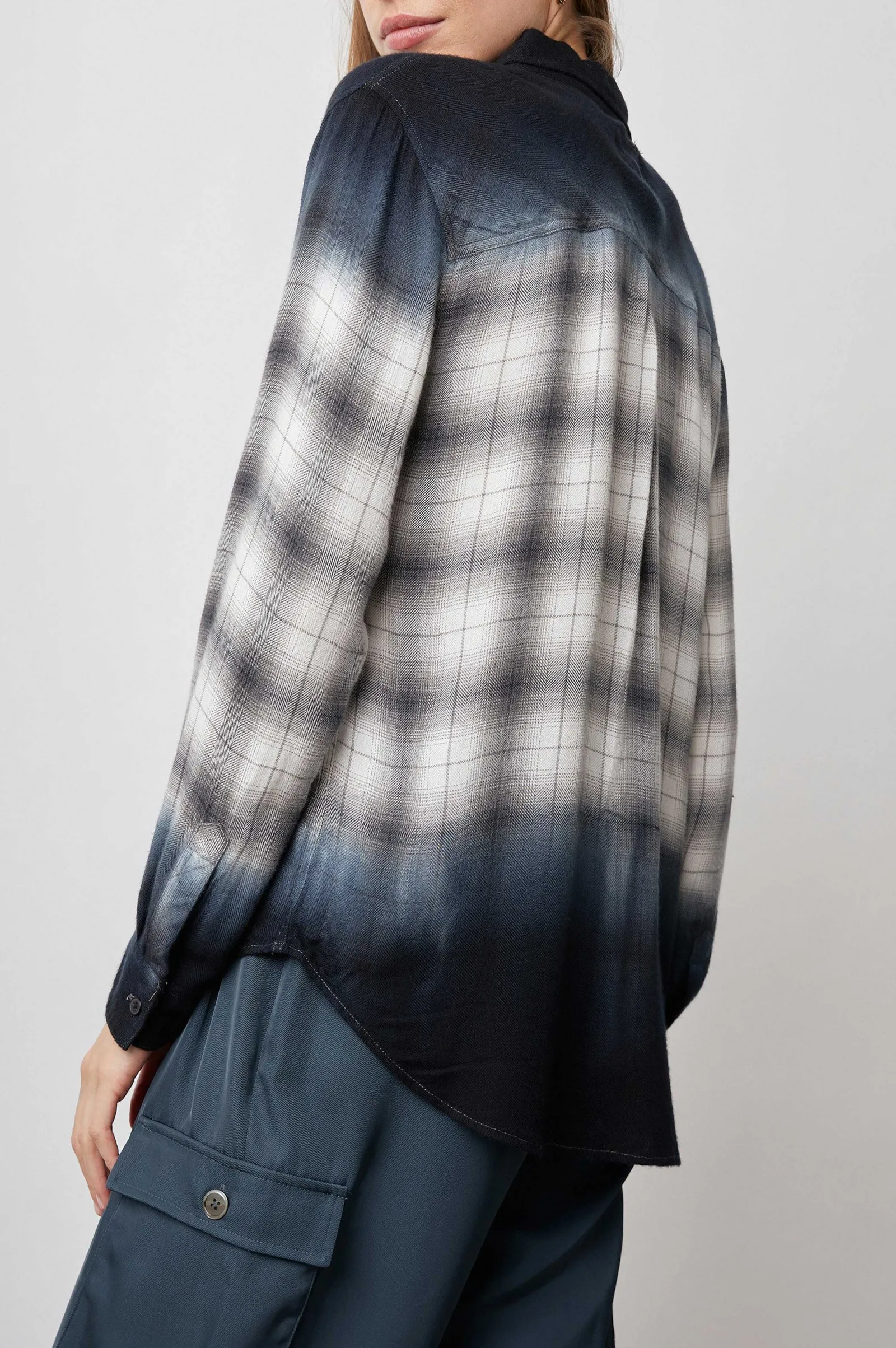 Vrouwen Rails Hunter Shirt - Gerookte Dip-Verf