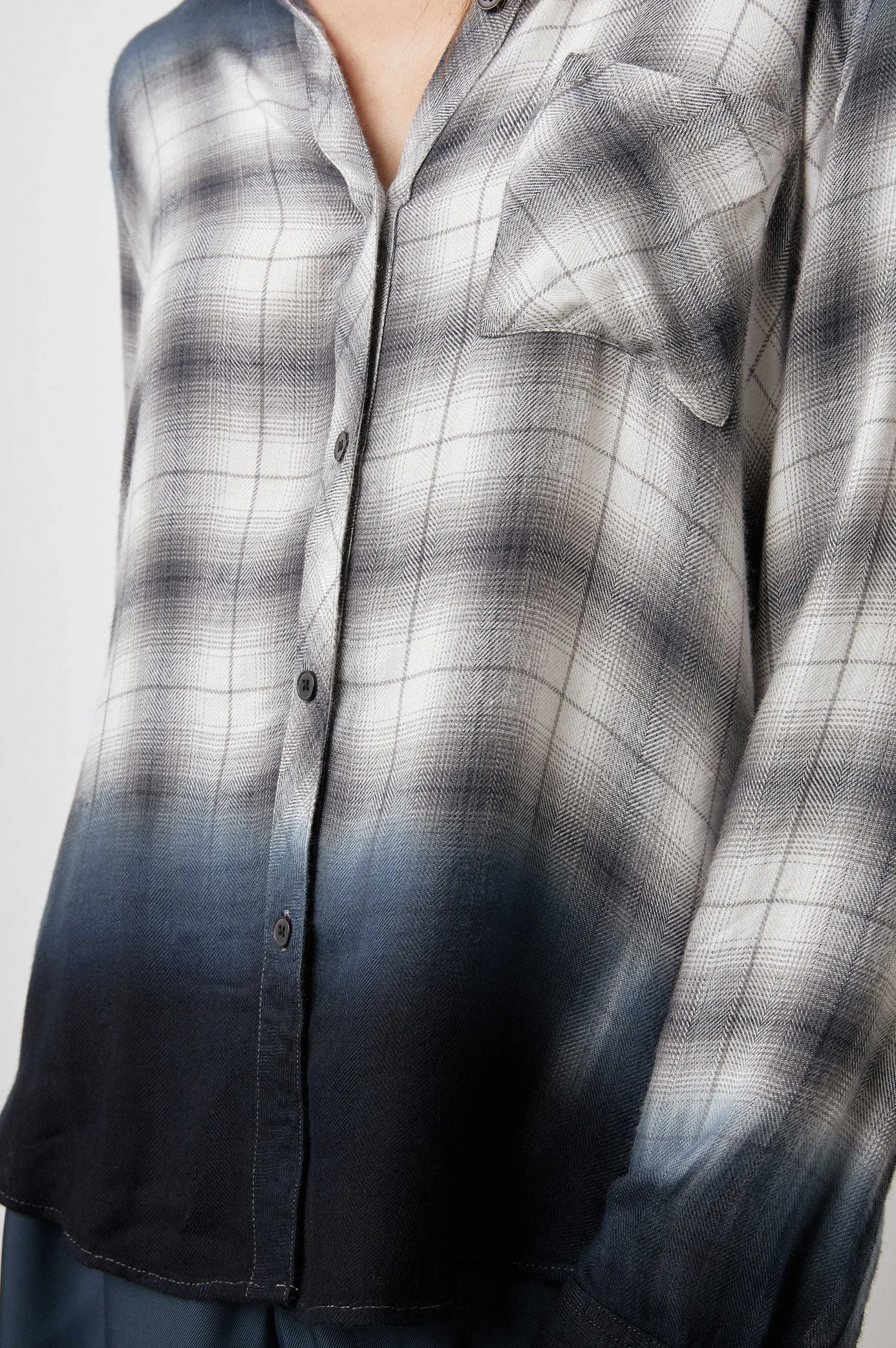 Vrouwen Rails Hunter Shirt - Gerookte Dip-Verf