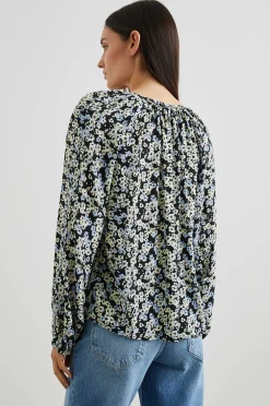 Vrouwen Rails Indi Top - Midnight Meadow Bloemen