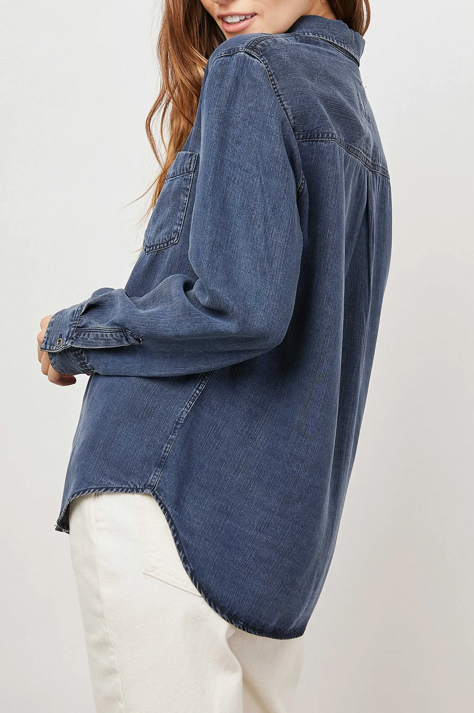Vrouwen Rails Ingrid Overhemd - Donker Vintage