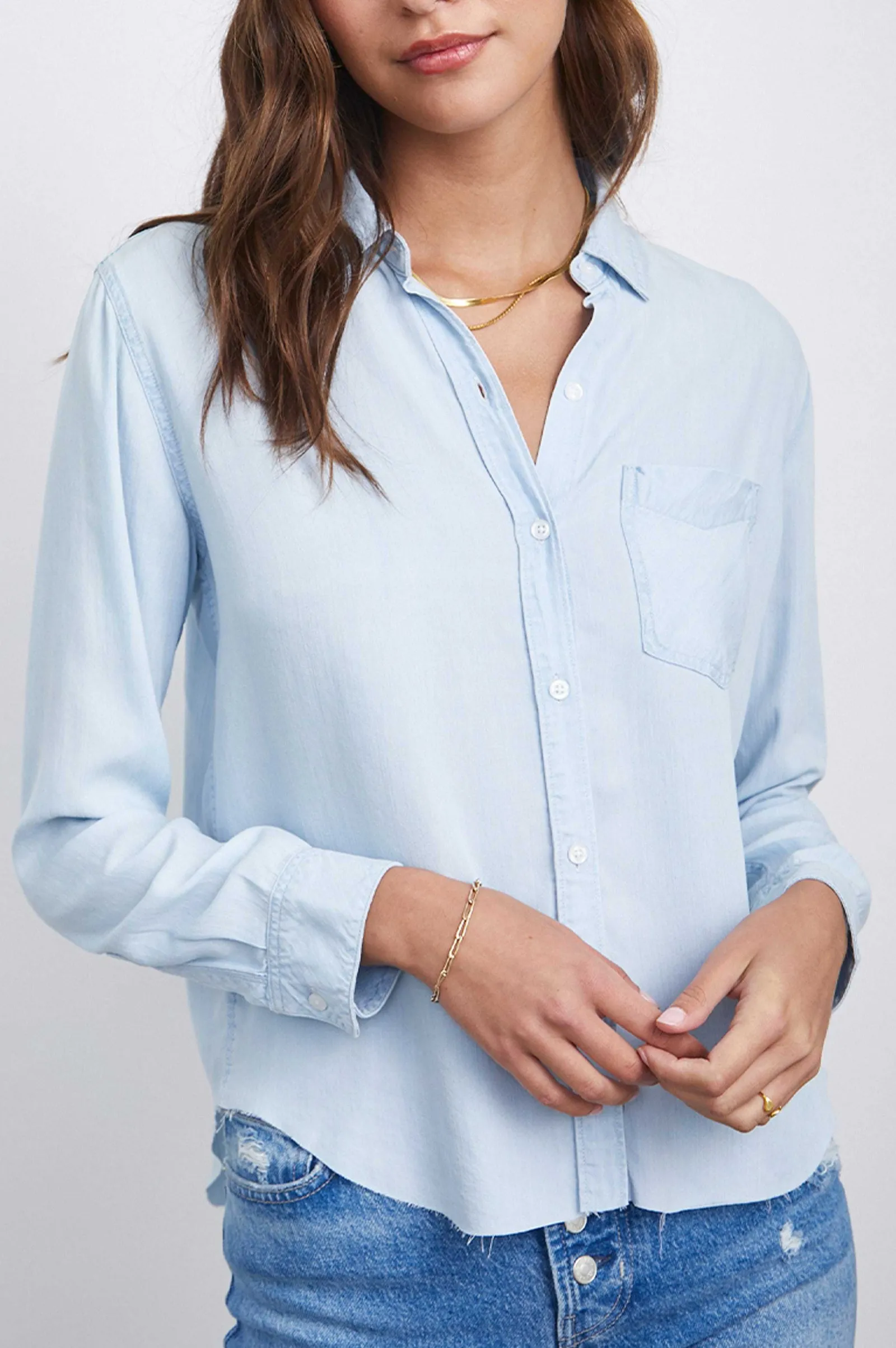 Vrouwen Rails Ingrid Overhemd Met Raw Zoom - Lichte Vintage