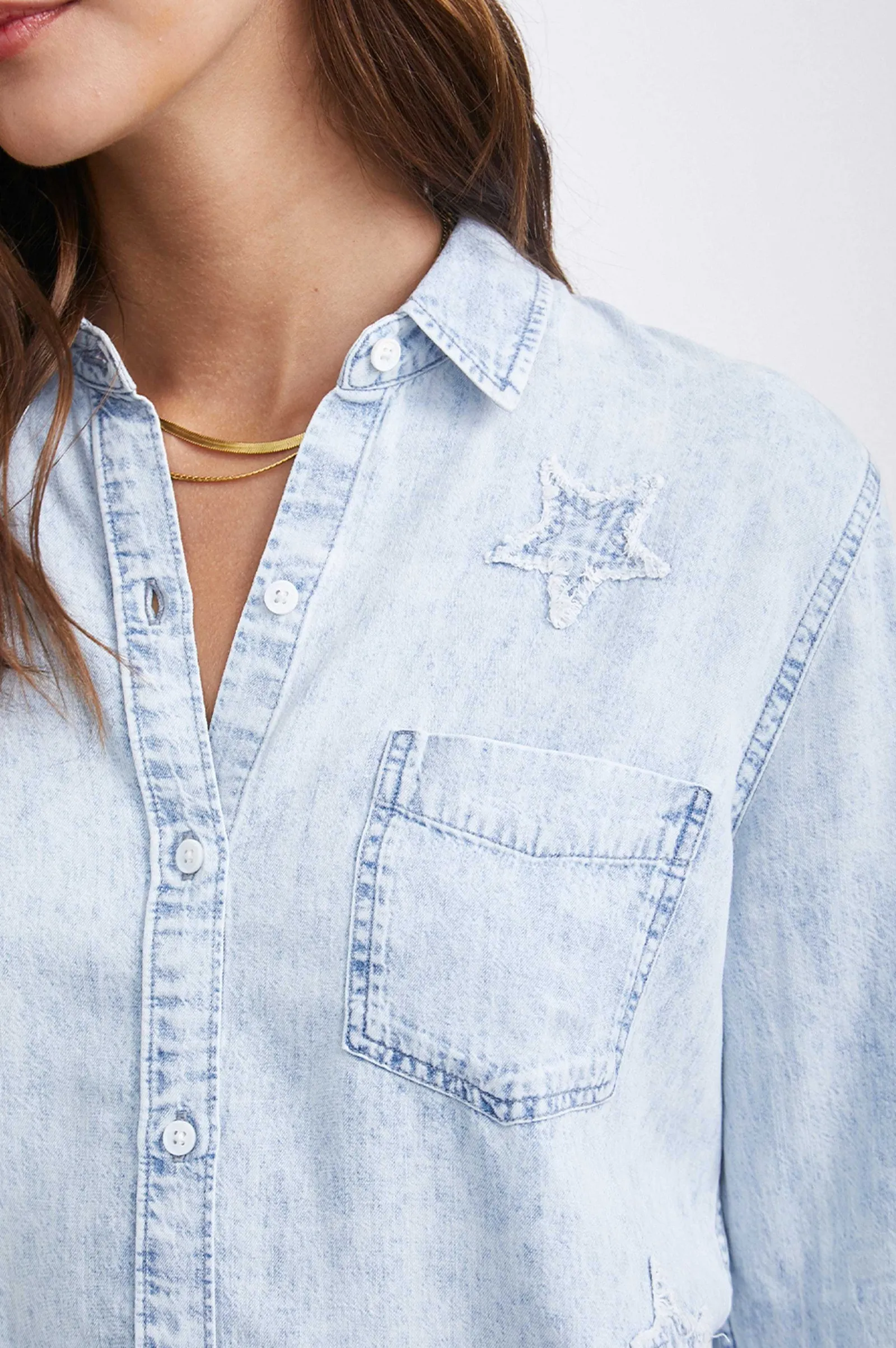 Vrouwen Rails Ingrid Shirt - Lichtzuursterren