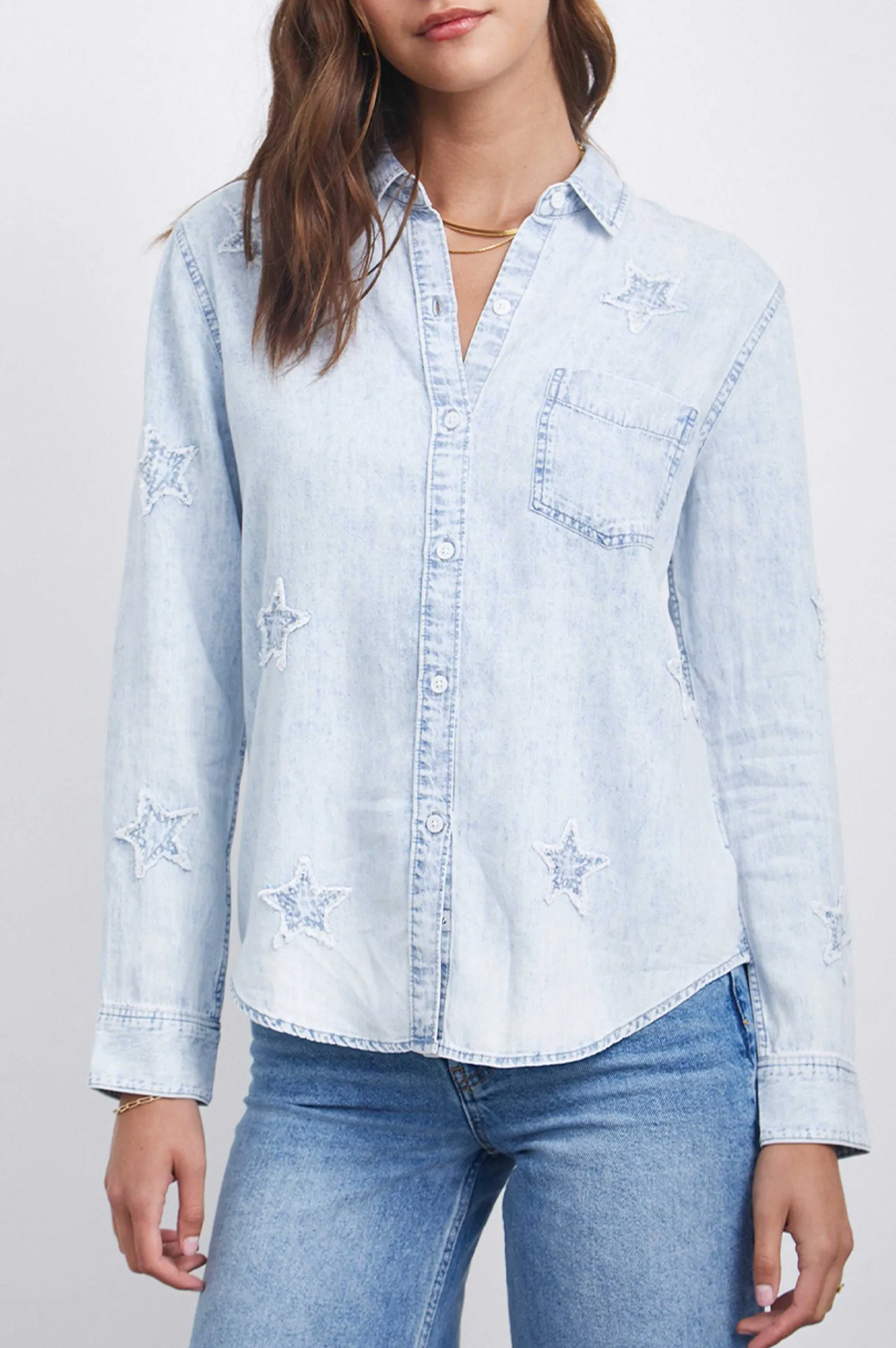 Vrouwen Rails Ingrid Shirt - Lichtzuursterren
