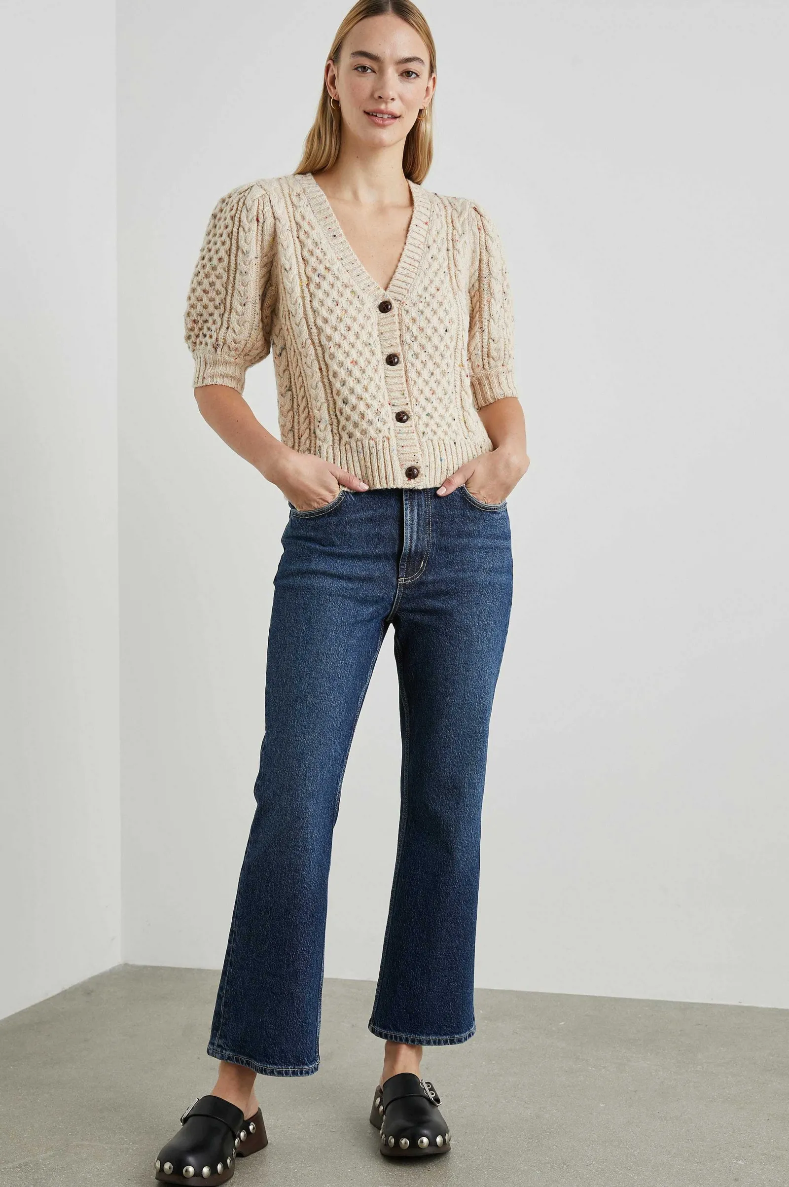 Vrouwen Rails Isla Vest - Creme Confetti
