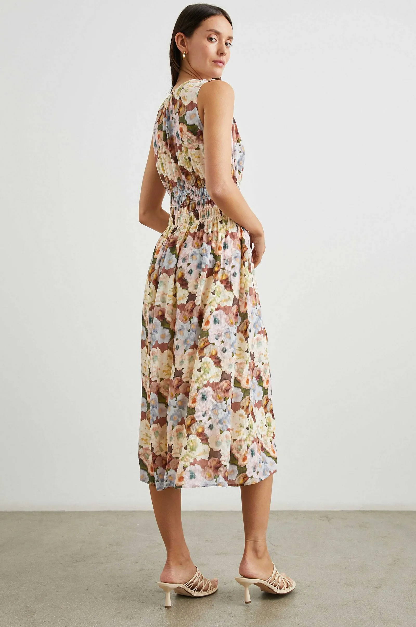 Vrouwen Rails Izzy Jurk - Geschilderde Bloemen