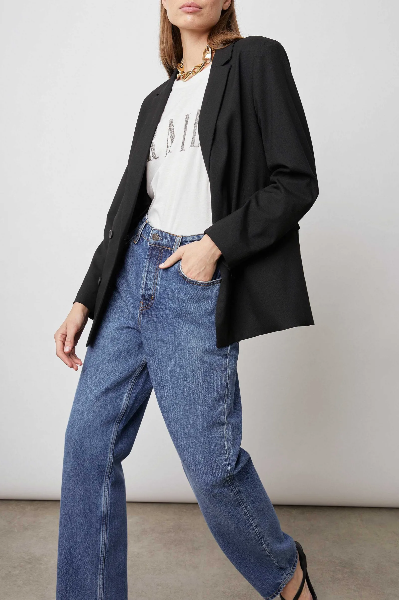 Vrouwen Rails Jac Blazer - Zwarte Twill