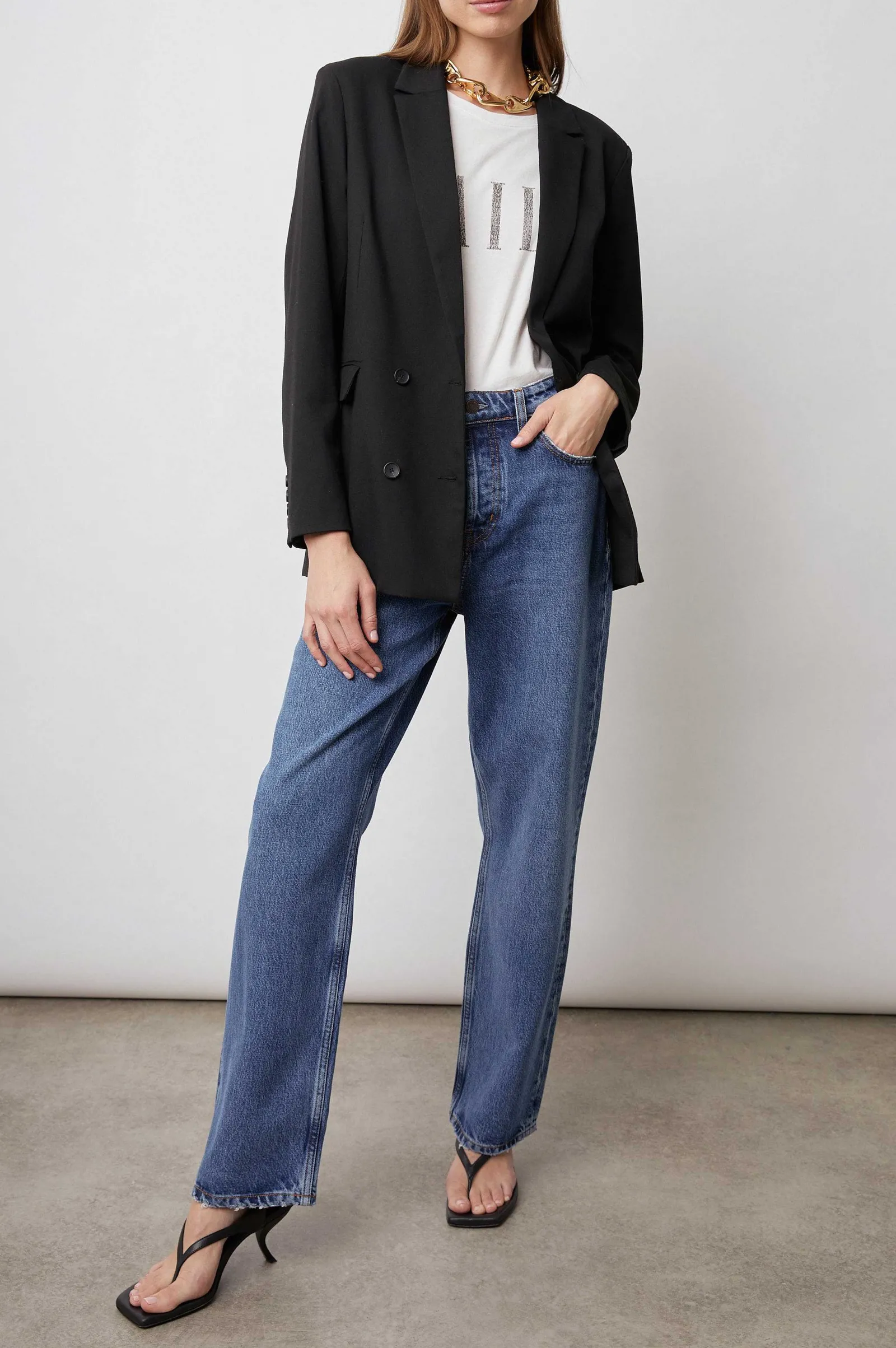 Vrouwen Rails Jac Blazer - Zwarte Twill