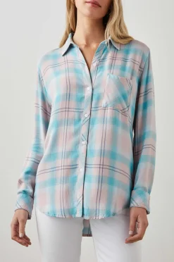 Vrouwen Rails Jager Overhemd - Blauwe Dageraad