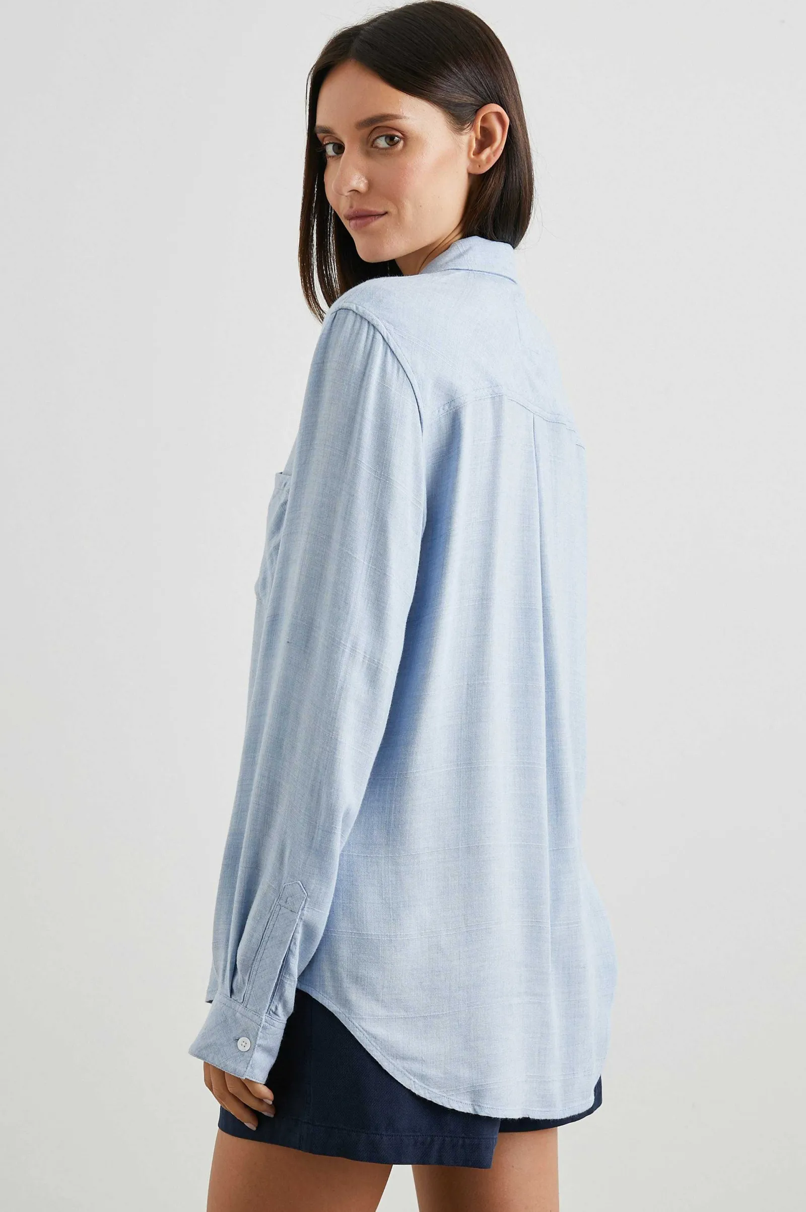 Vrouwen Rails Jager Overhemd - Chambray Heide