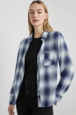 Vrouwen Rails Jager Overhemd - Pacific Ivoorblauw