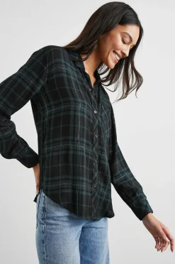 Vrouwen Rails Jager Shirt - Boslei Kladersel