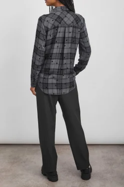 Vrouwen Rails Jager Shirt - Ijzer Zwarte Sterren
