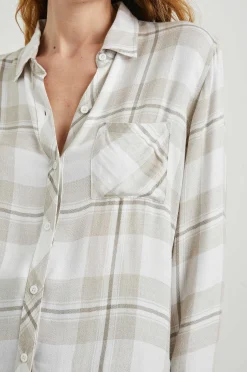 Vrouwen Rails Jager Shirt - Ivoorberk