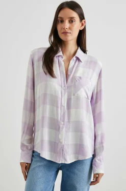 Vrouwen Rails Jager Shirt - Lavendel Aigrette