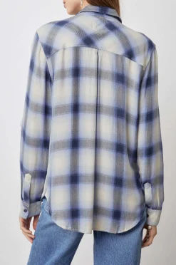 Vrouwen Rails Jager Shirt - Marine Ivoor Ijs