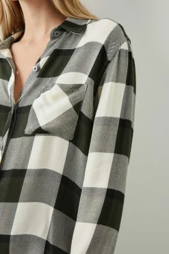 Vrouwen Rails Jager Shirt - Rozemarijn Onyx
