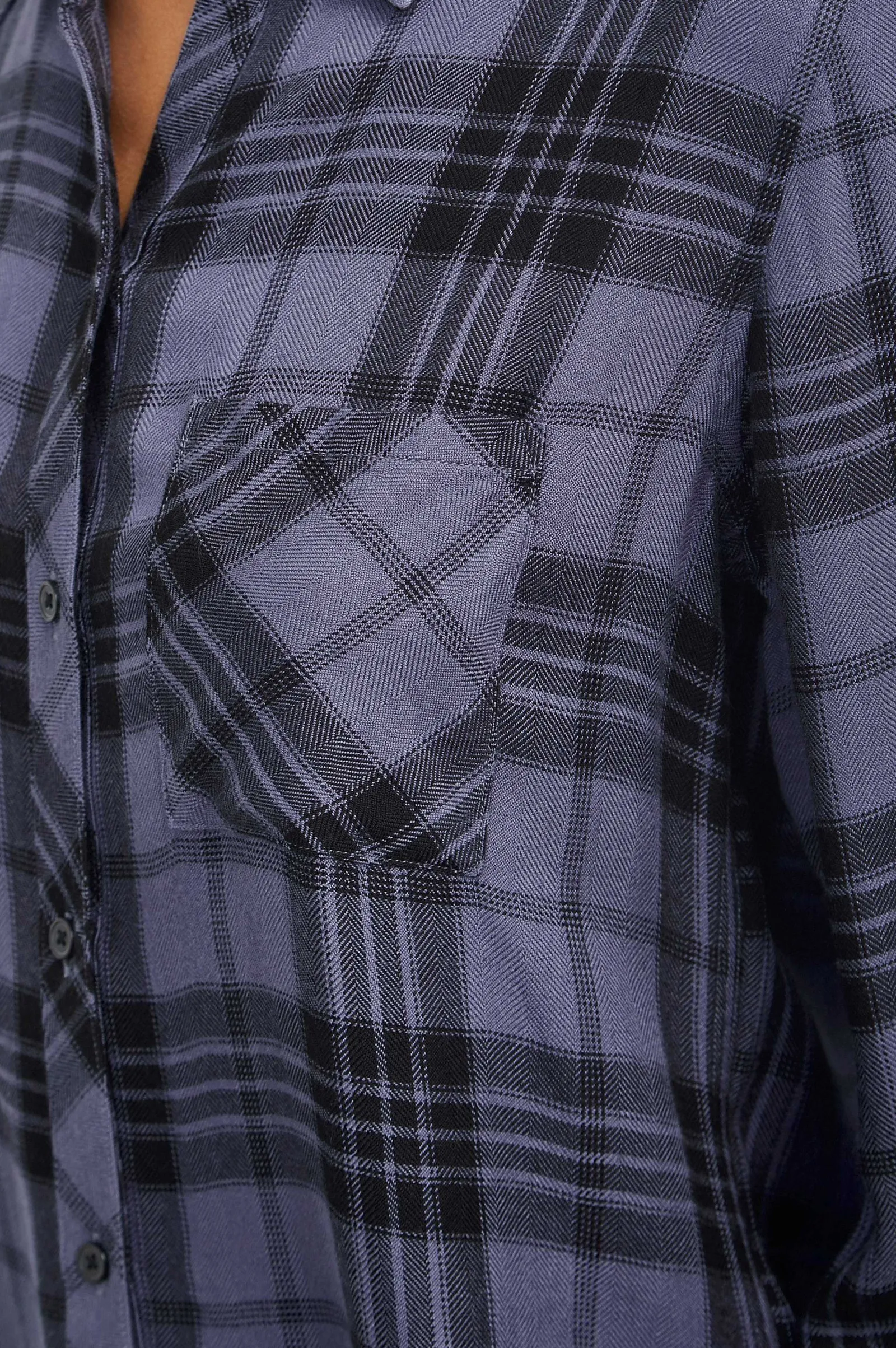 Vrouwen Rails Jager Shirt - Sapphire As