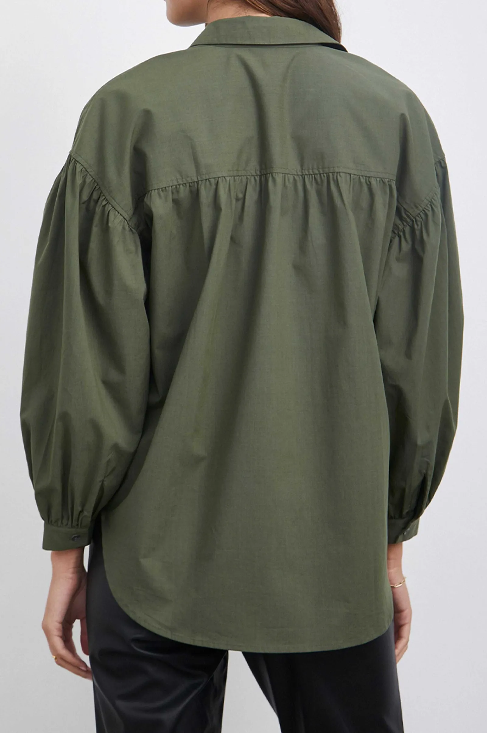 Vrouwen Rails Janae Shirt - Olijf Rook