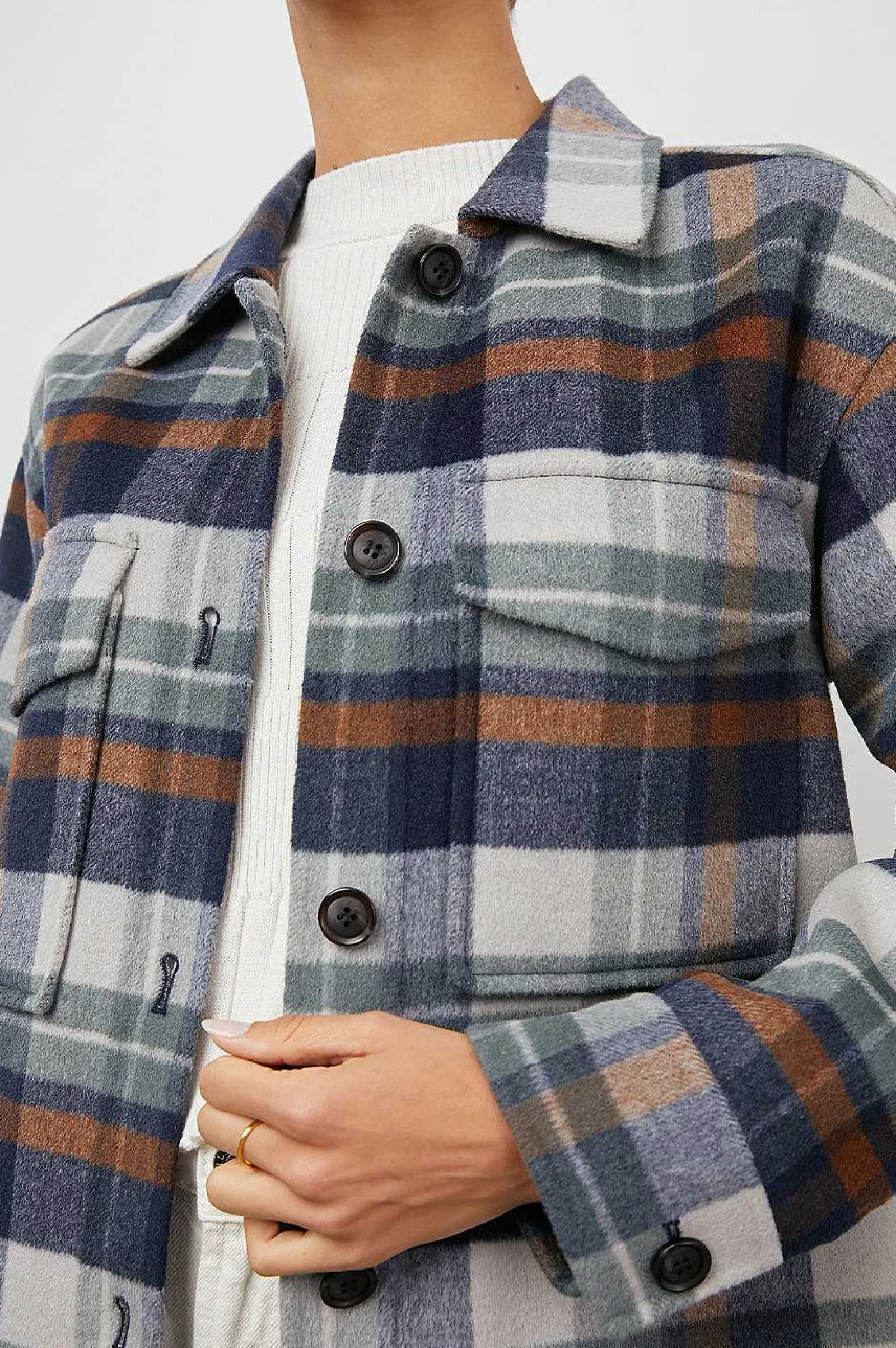 Vrouwen Rails Jaro Jas - Vail Plaid