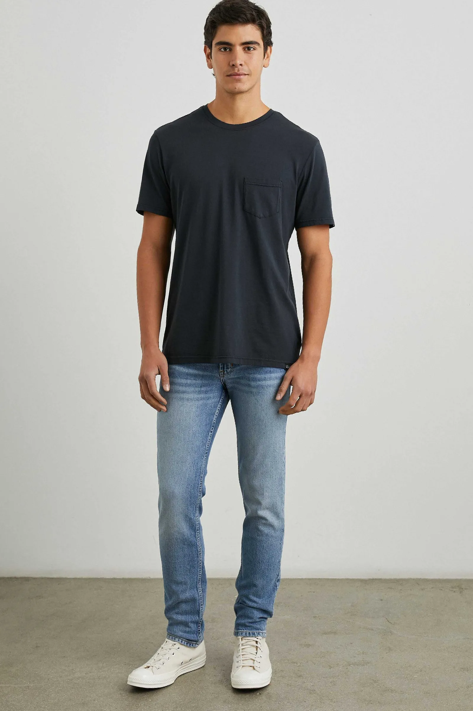 Heren Rails Johnny T-Shirt - Koolstof