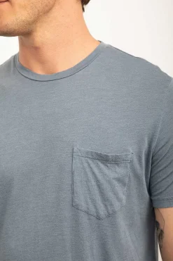 Heren Rails Johnny T-Shirt - Staal