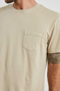 Heren Rails Johnny T-Shirt - Woestijnzand