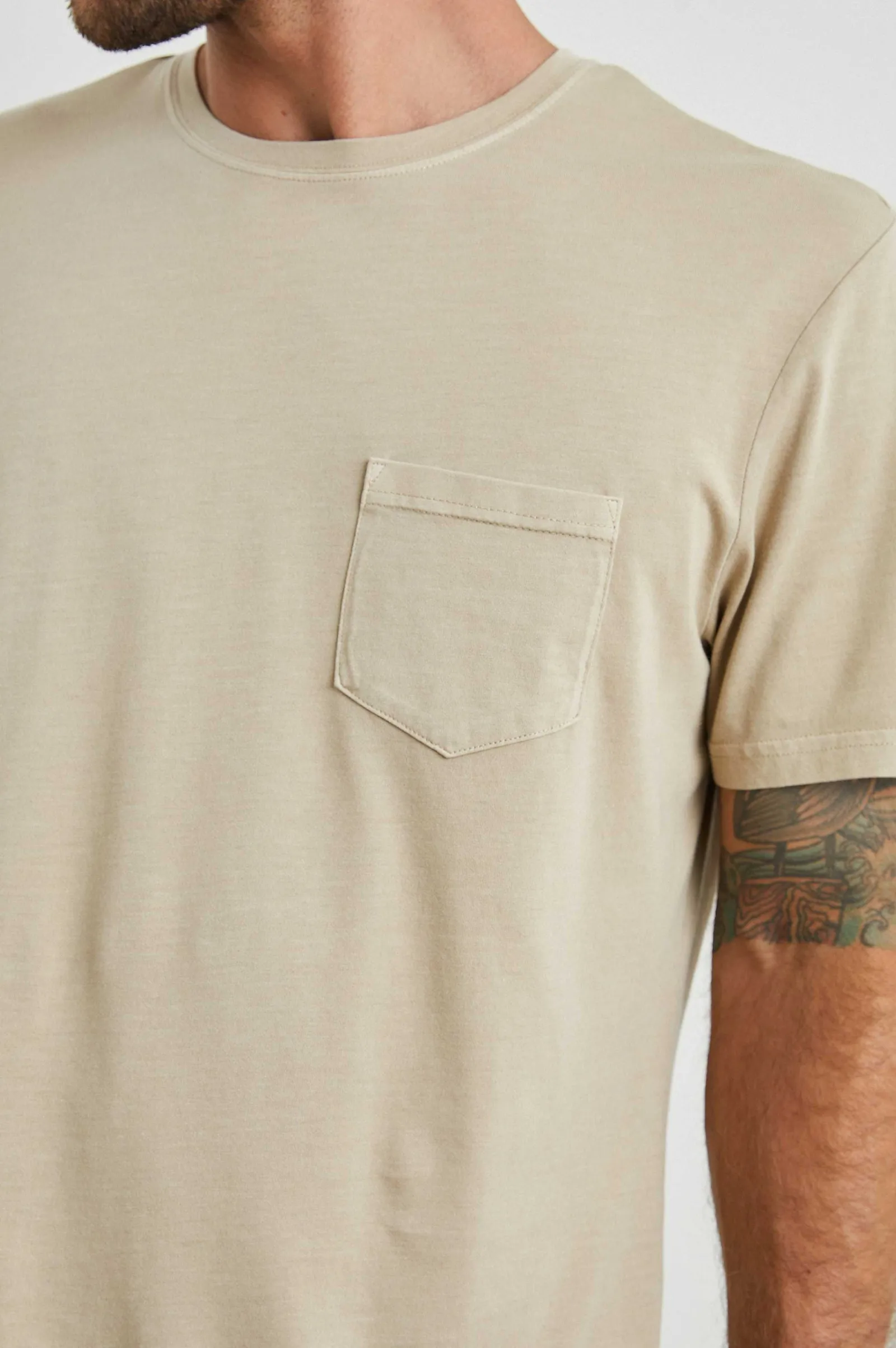 Heren Rails Johnny T-Shirt - Woestijnzand