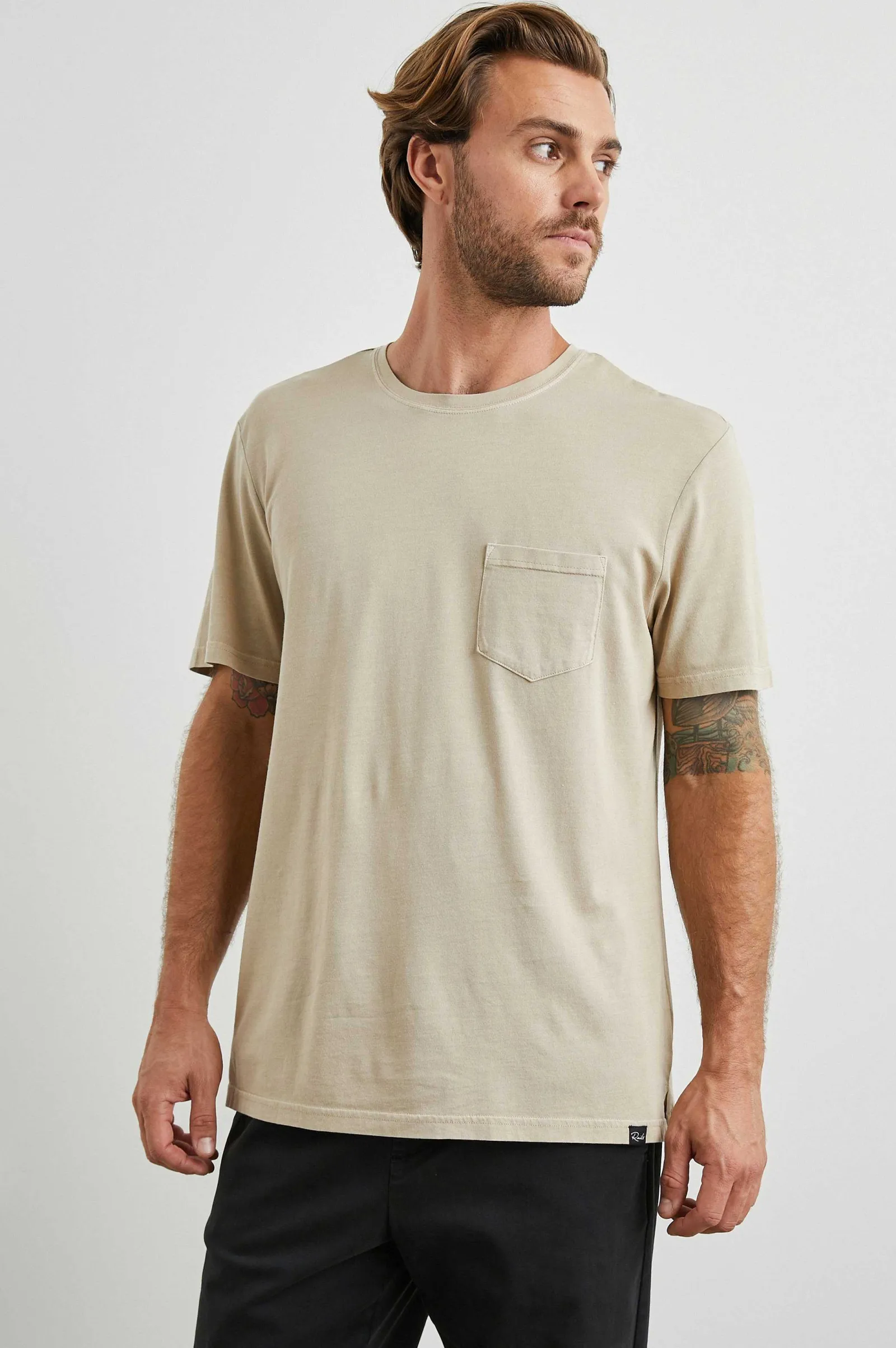Heren Rails Johnny T-Shirt - Woestijnzand