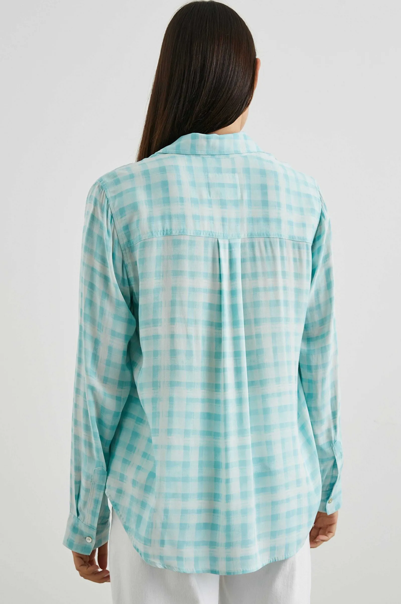 Vrouwen Rails Josephine Overhemd - Aqua Plaid