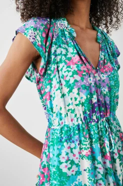 Vrouwen Rails Juni Jurk - Gardenia Bloemen