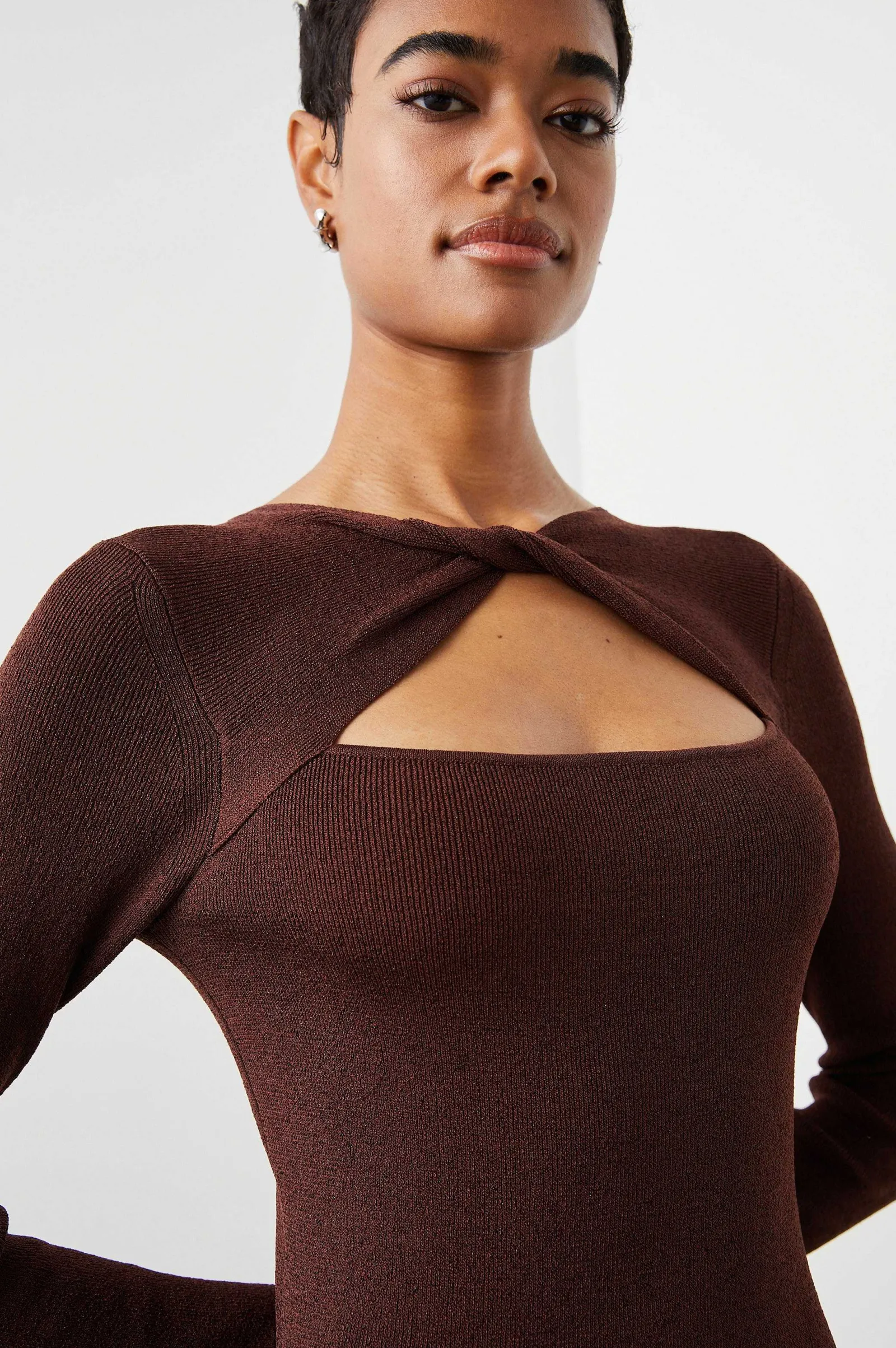 Vrouwen Rails Jurk Neve - Bourgondie Lurex