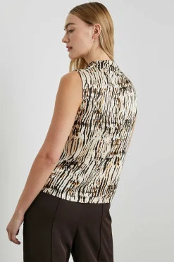 Vrouwen Rails Kaleen Top - Neutraal Ikat
