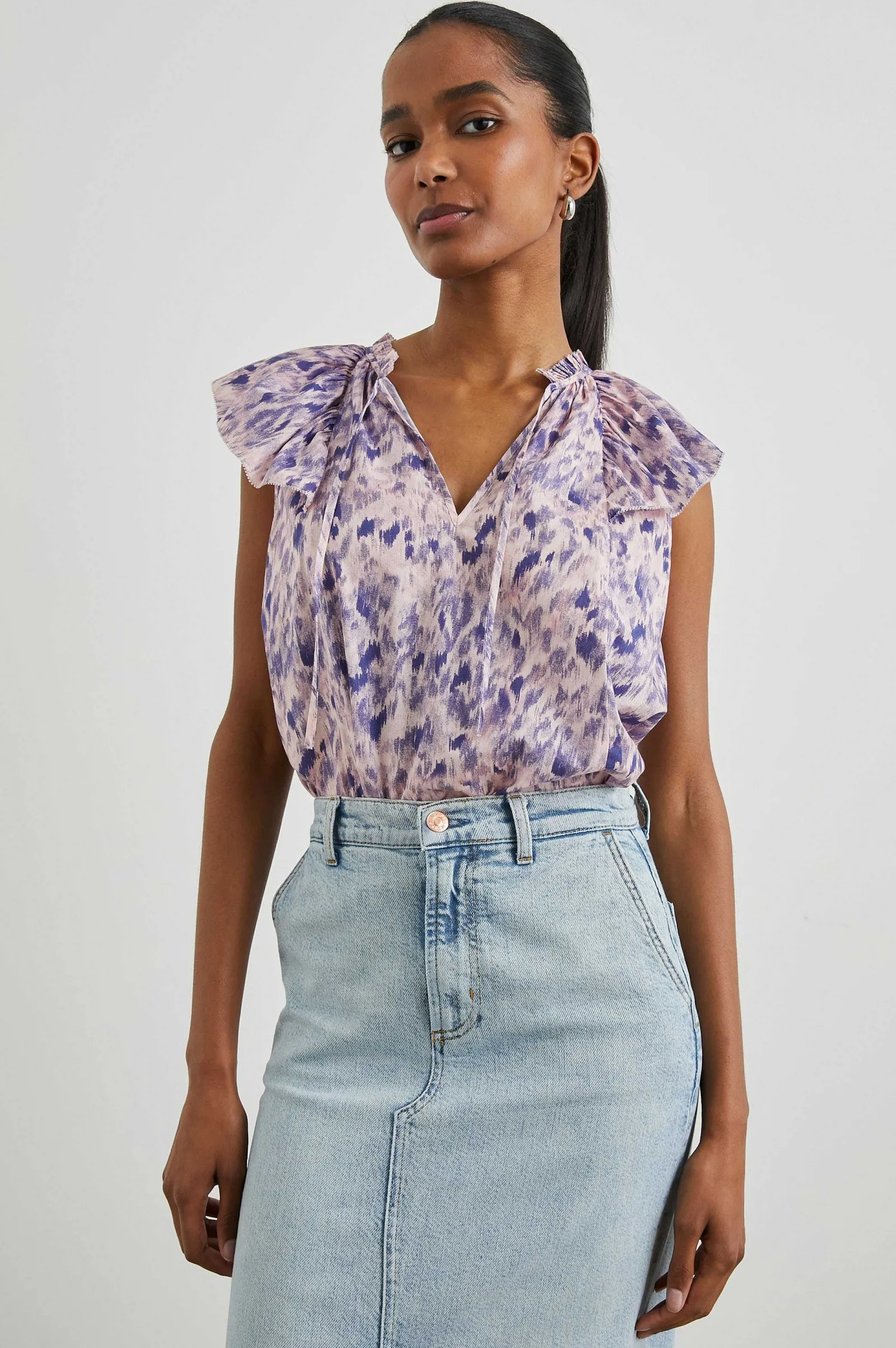 Vrouwen Rails Karysa Top - Roze Ikat