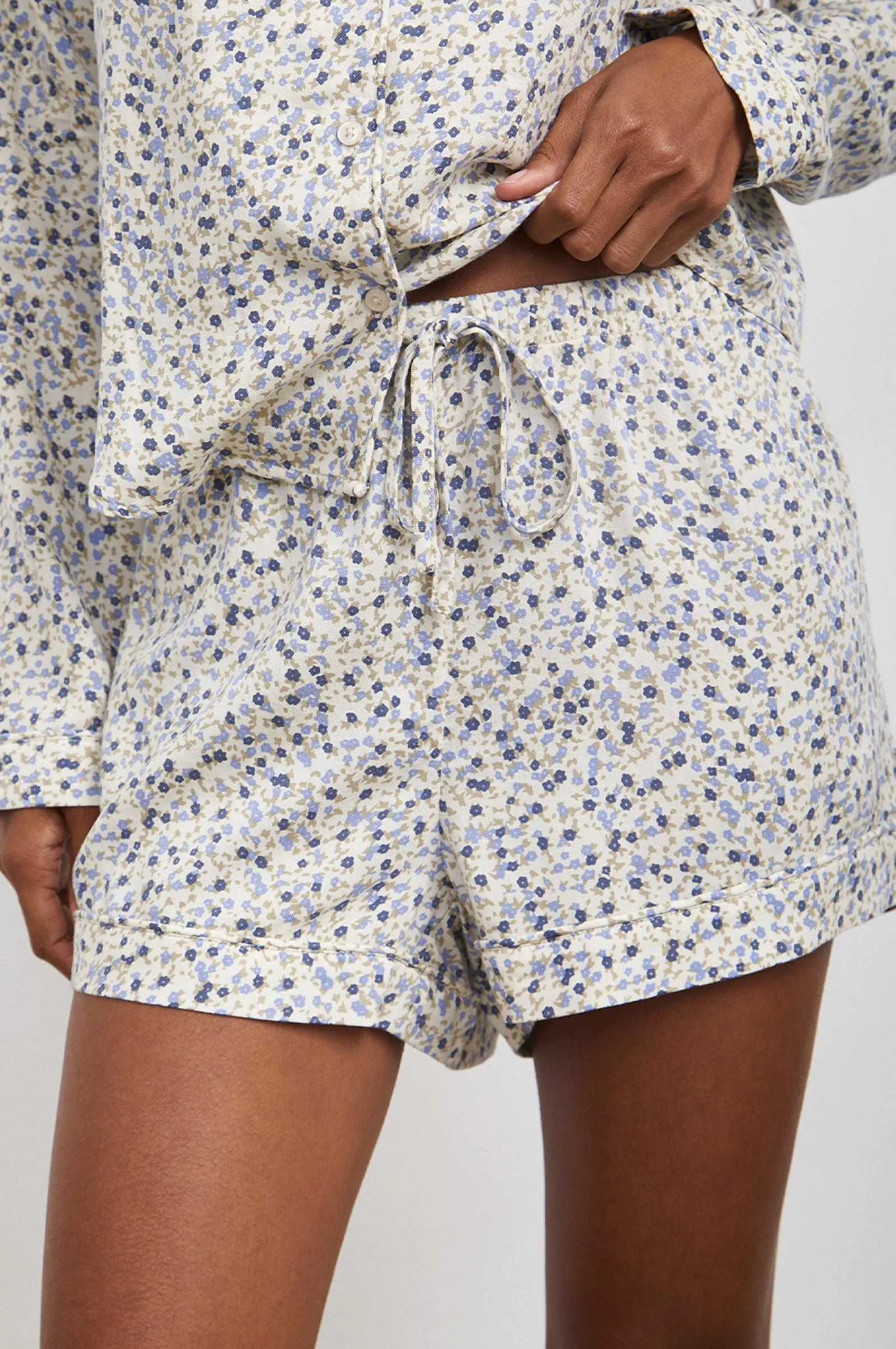 Vrouwen Rails Kellen Pyjamaset - Blauw Azelea