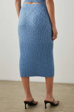 Vrouwen Rails Kendall Rok - Blauwe Multi Ruimteverf