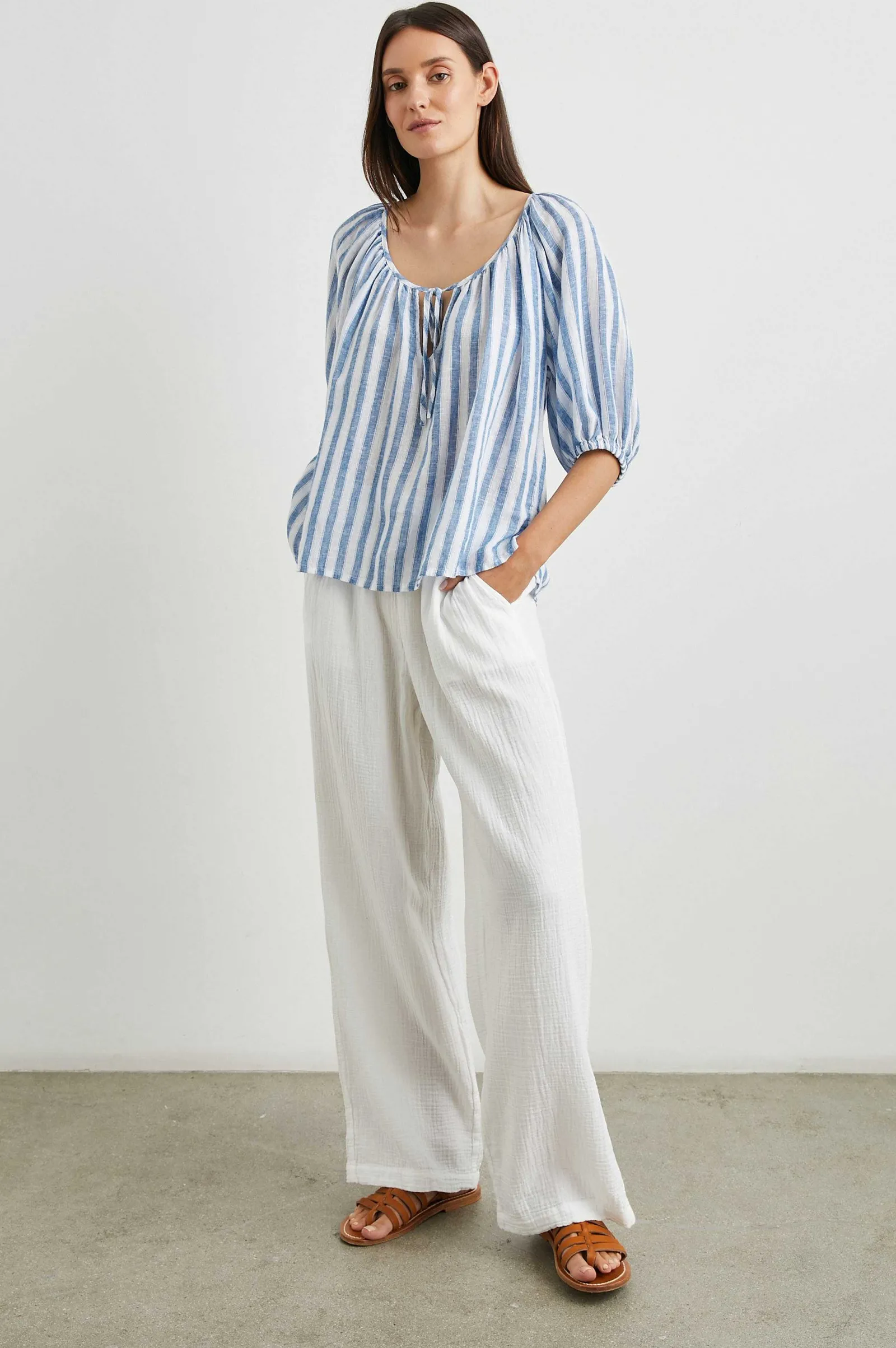 Vrouwen Rails Kirstie Top - Casablanca Stripe