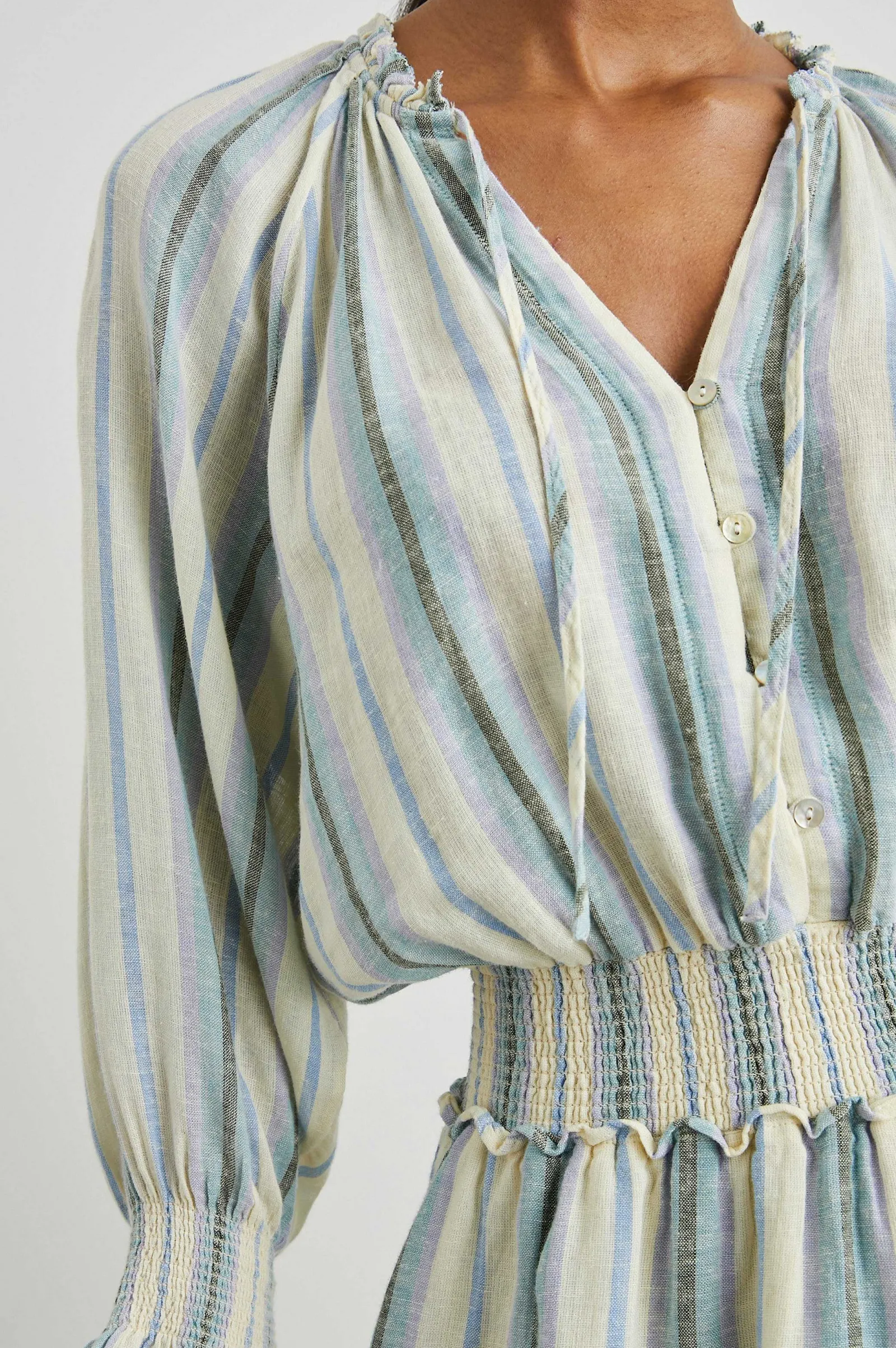 Vrouwen Rails Kristal Jurk - Catania Stripe