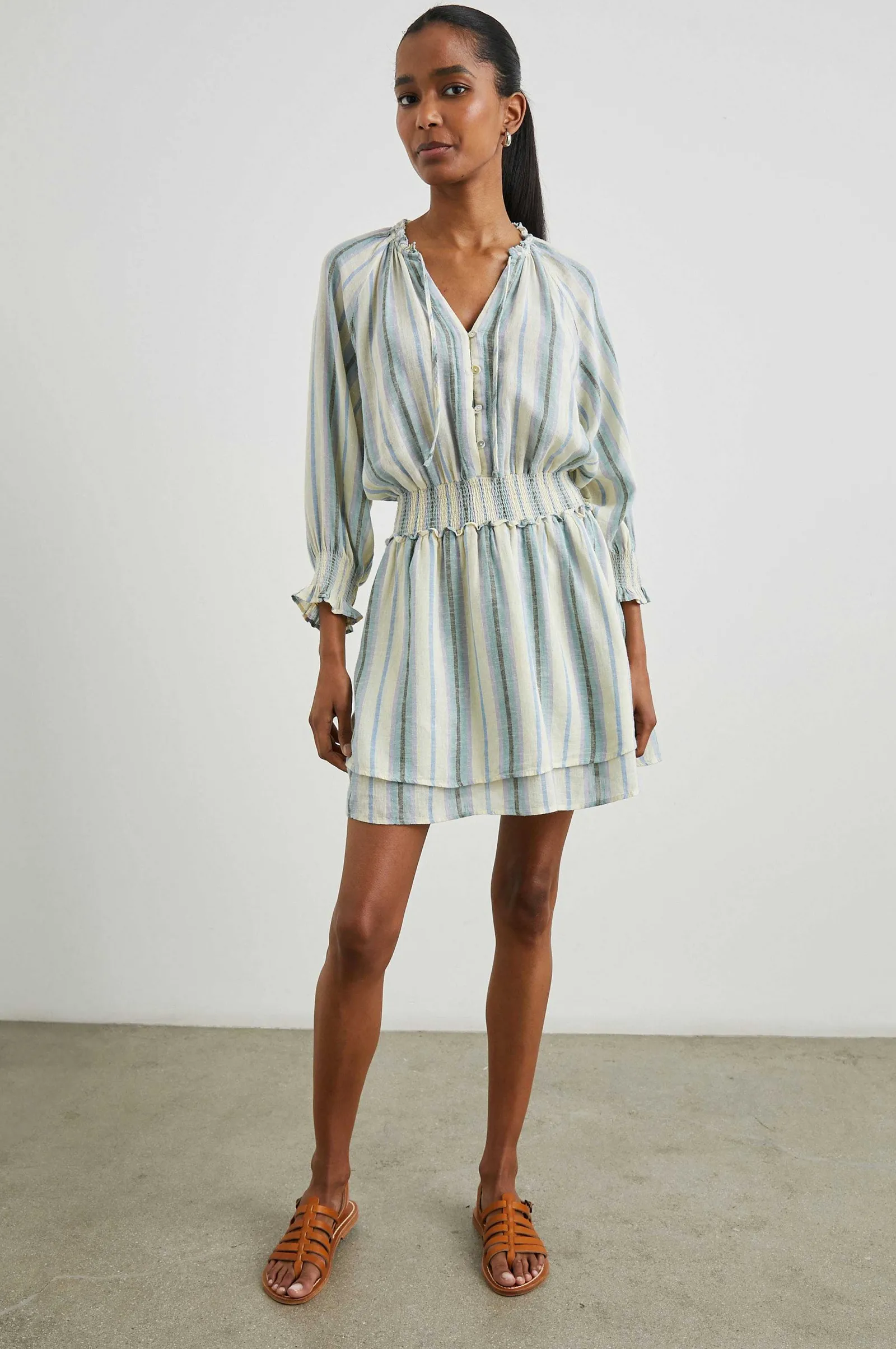 Vrouwen Rails Kristal Jurk - Catania Stripe