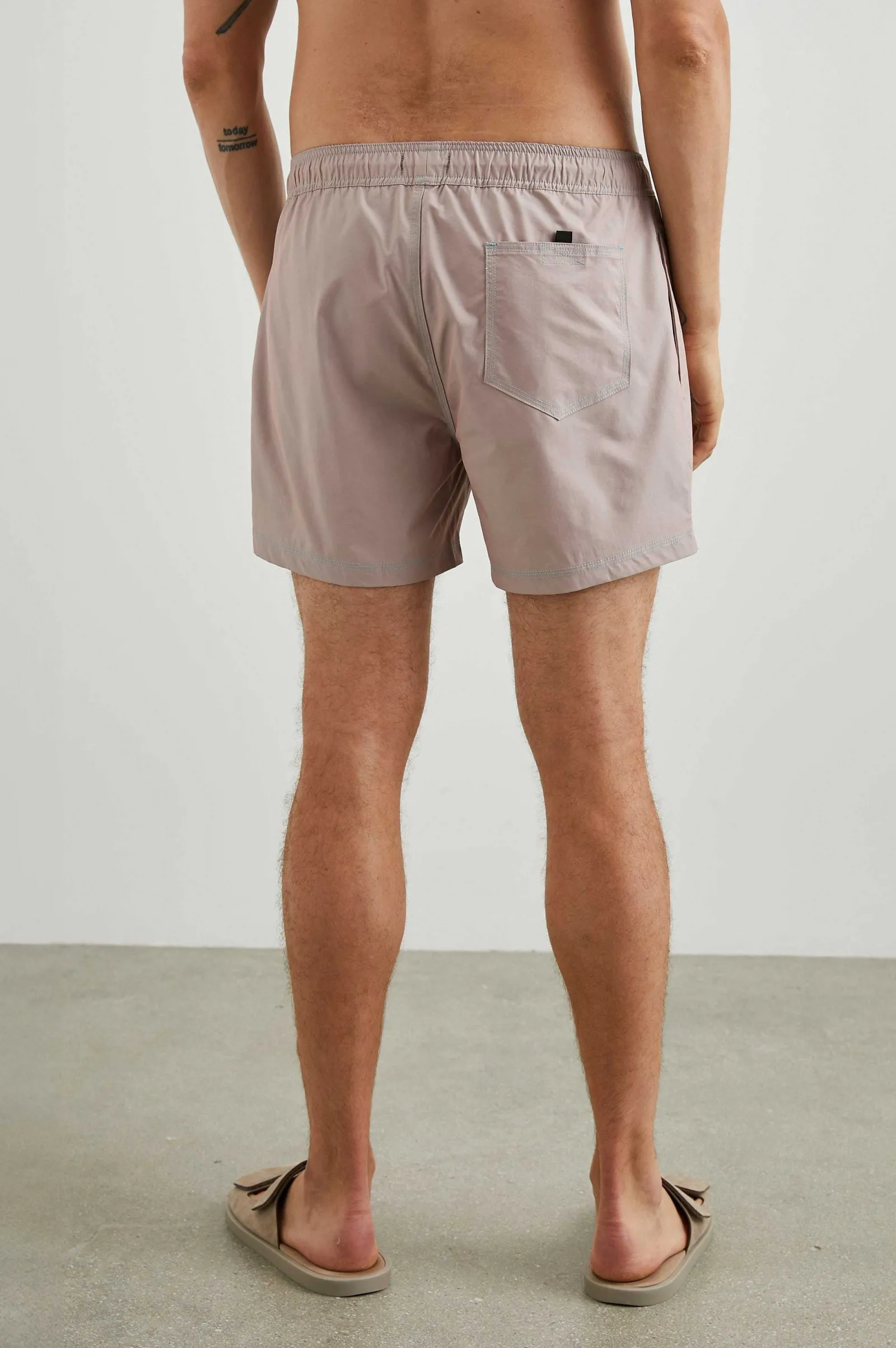 Heren Rails La Brea Zwemshort - Rozenkwarts