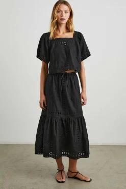 Vrouwen Rails Laine Top - Zwart