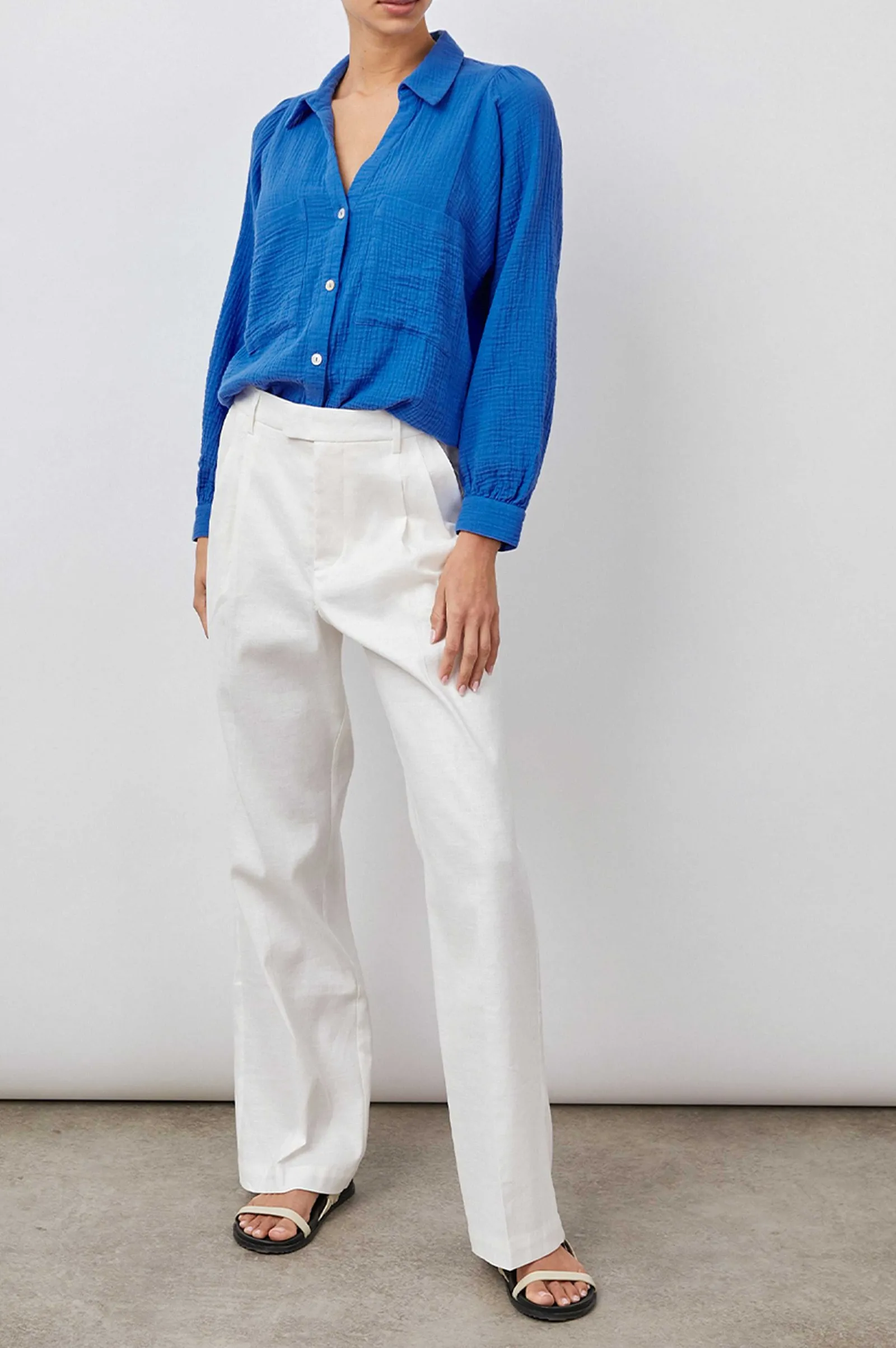 Vrouwen Rails Lauren Overhemd - Paleis Blauw