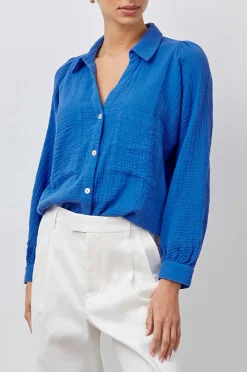 Vrouwen Rails Lauren Overhemd - Paleis Blauw
